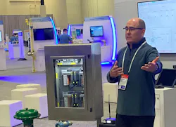 “In the 1990s, a typical process plant might need 100 cabinets. In 2011, electronic marshaling reduced that number to a dozen. Now, everything can be run redundantly on two pairs of servers.” Emerson’s Camilo Fadul on the impact of software-defined control on system hardware requirements.