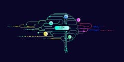Information with LLM, dot and line Information with LLM, dot and line