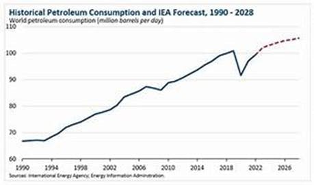 Figure 1: International Energy Agency’s global consumption forecast.
