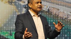 “The Honeywell family is growing.” Honeywell’s Pramesh Maheshwari referenced the first DCS installed at ExxonMobil 50 years ago, while explaining the possibilities of change through recent acquisitions of Sundyne and Johnson Matthey's Catalyst Technologies during his keynote address to the Honeywell Users Group meeting this week in San Antonio. “The Honeywell family is growing.” Honeywell’s Pramesh Maheshwari referenced the first DCS installed at ExxonMobil 50 years ago, while explaining the possibilities of change through recent acquisitions of Sundyne and Johnson Matthey's Catalyst Technologies during his keynote address to the Honeywell Users Group meeting this week in San Antonio.