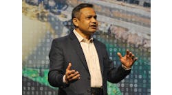 “The Honeywell family is growing.” Honeywell’s Pramesh Maheshwari referenced the first DCS installed at ExxonMobil 50 years ago, while explaining the possibilities of change through recent acquisitions of Sundyne and Johnson Matthey's Catalyst Technologies during his keynote address to the Honeywell Users Group meeting this week in San Antonio. “The Honeywell family is growing.” Honeywell’s Pramesh Maheshwari referenced the first DCS installed at ExxonMobil 50 years ago, while explaining the possibilities of change through recent acquisitions of Sundyne and Johnson Matthey's Catalyst Technologies during his keynote address to the Honeywell Users Group meeting this week in San Antonio.