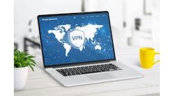 VPN web page service on laptop display displaying a world map with VPN locations. Highlights global network access, online security, and privacy protection VPN web page service on laptop display displaying a world map with VPN locations. Highlights global network access, online security, and privacy protection