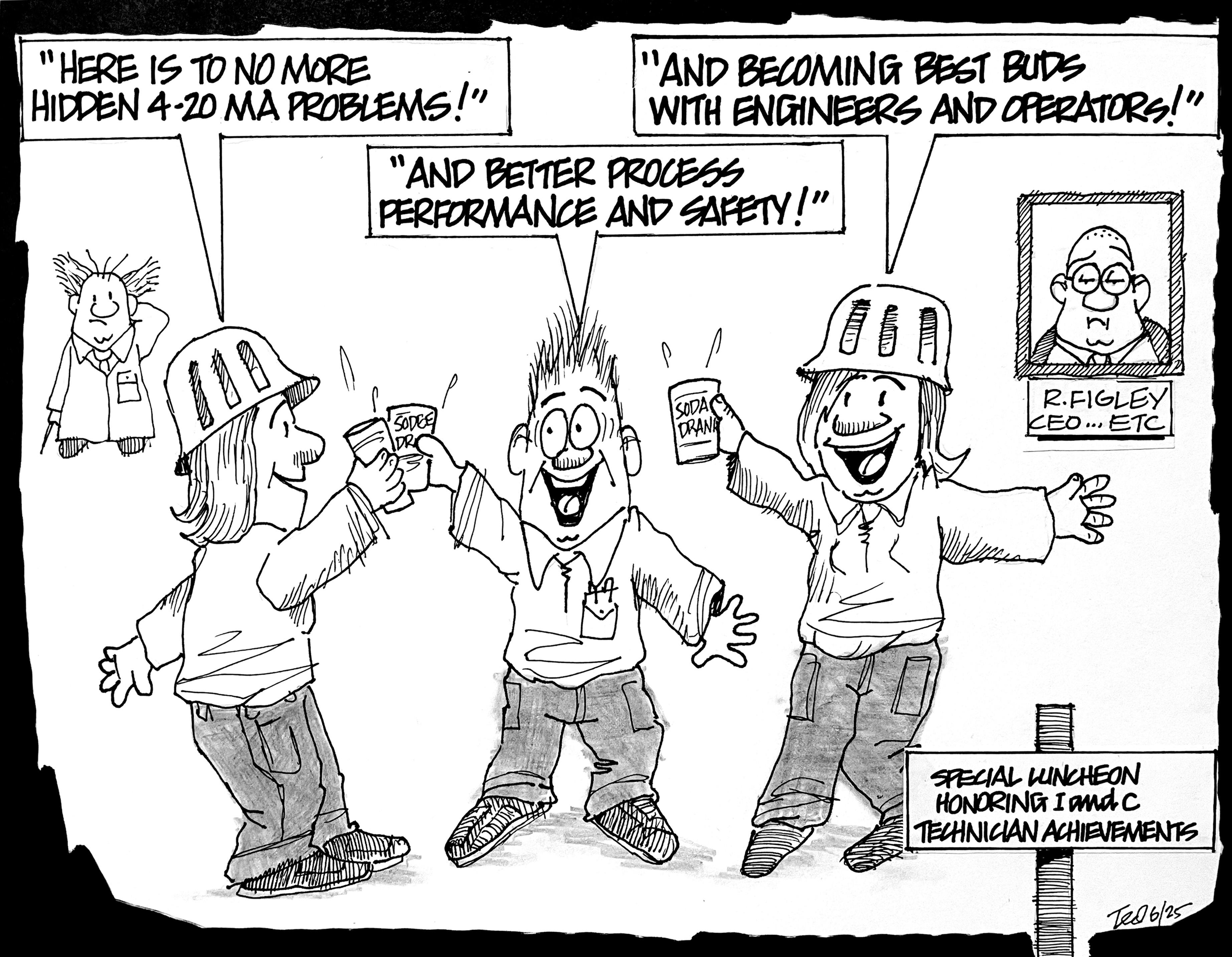 July 2025 Control Talk cartoon