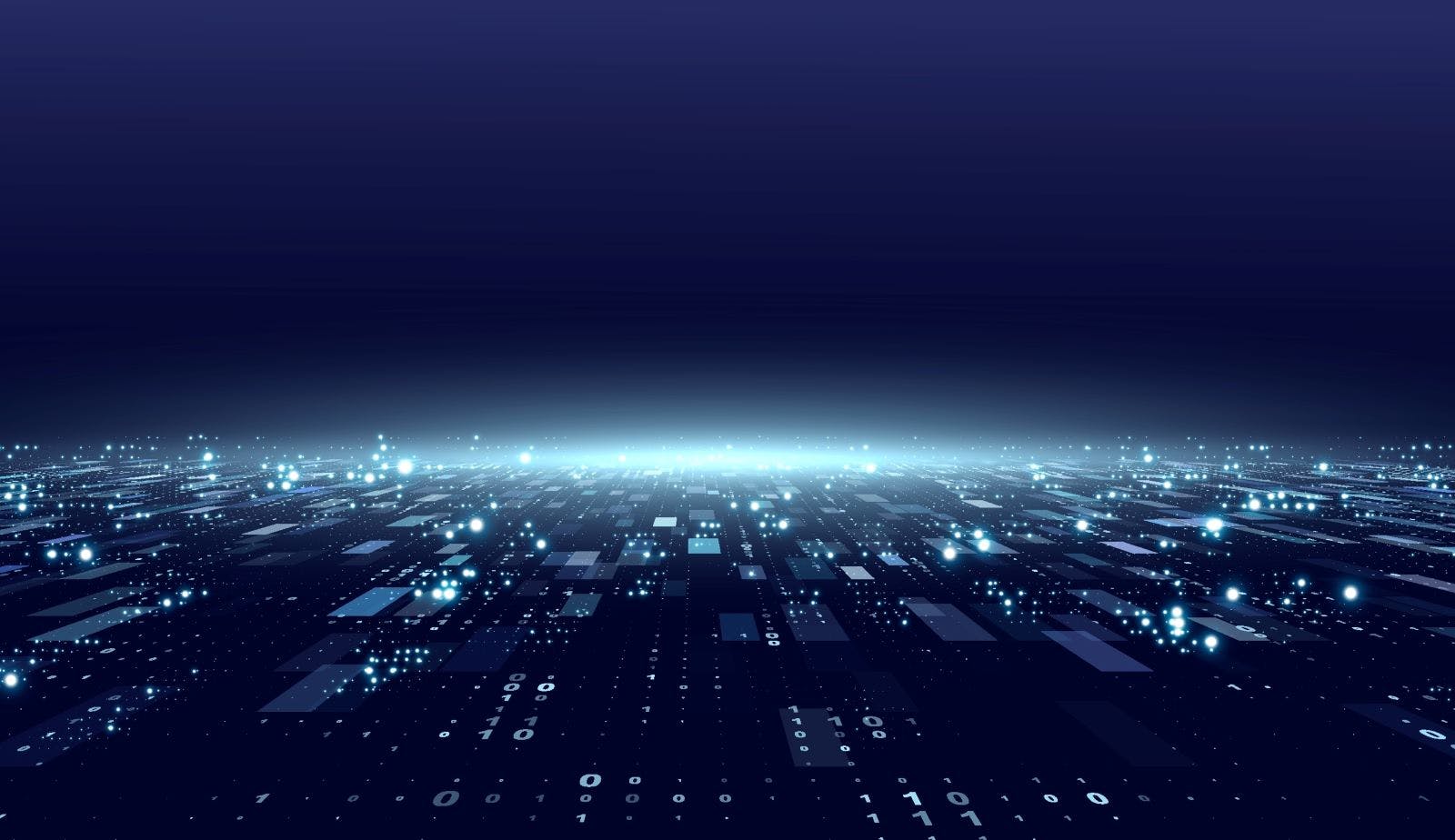 Wireframe Landscape Wire with Depth of Field Effect. 3D Topographic map background concept. Geography concept. Space surface HUD Design Element.