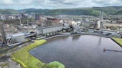 Figure 1: The green steelmaking facility at Port Talbot will supply downstream businesses and customers with the high-quality, low CO₂ steel products. Figure 1: The green steelmaking facility at Port Talbot will supply downstream businesses and customers with the high-quality, low CO₂ steel products.