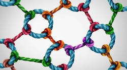 a group of diverse ropes connected by a circle rope icon a group of diverse ropes connected by a circle rope icon