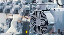 A group of powerful electric motors. Electric drive of industrial equipment. Abstract industrial background. A group of powerful electric motors. Electric drive of industrial equipment. Abstract industrial background.