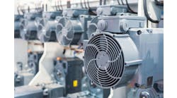 A group of powerful electric motors. Electric drive of industrial equipment. Abstract industrial background. A group of powerful electric motors. Electric drive of industrial equipment. Abstract industrial background.