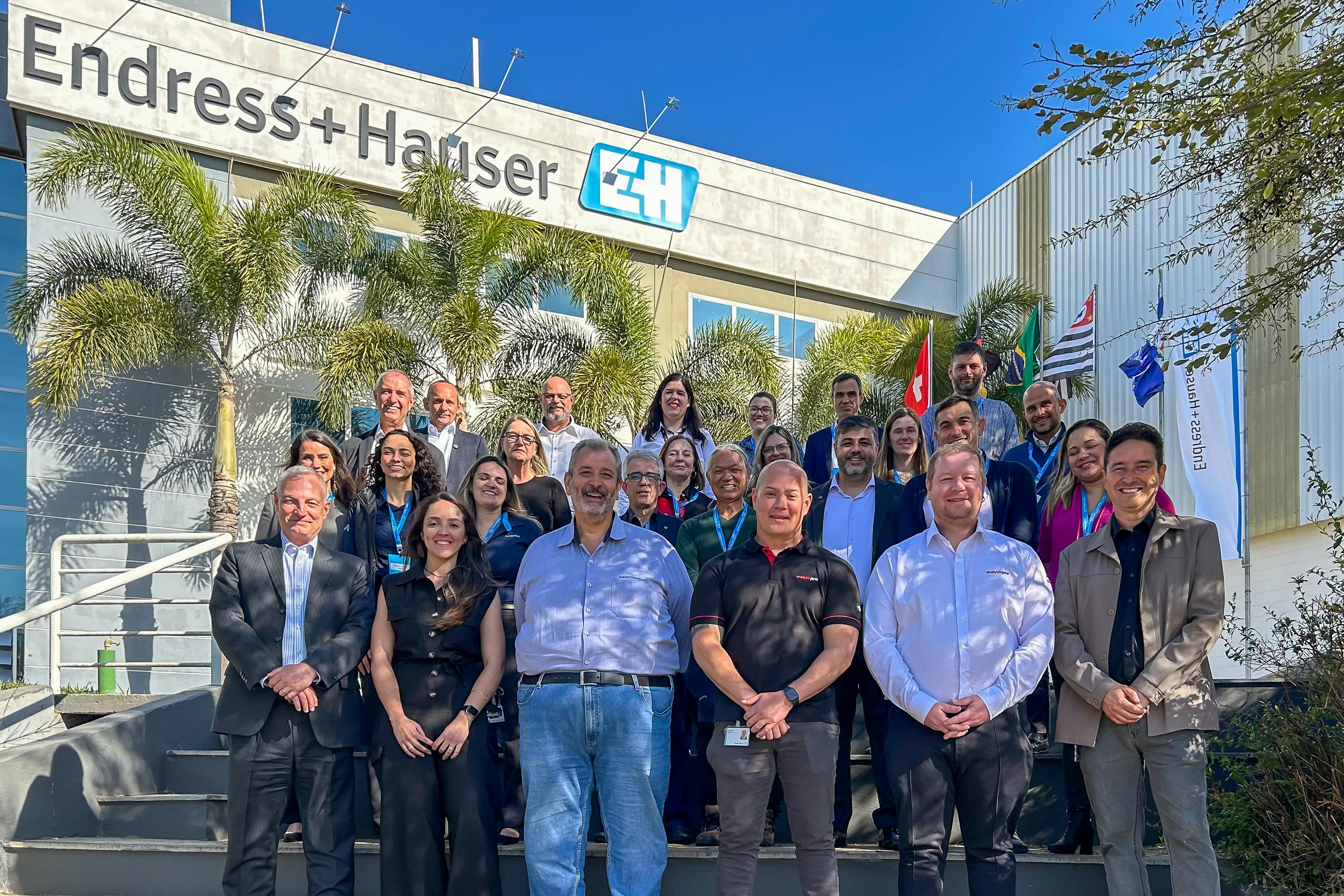 Analytik Jena team in Brazil