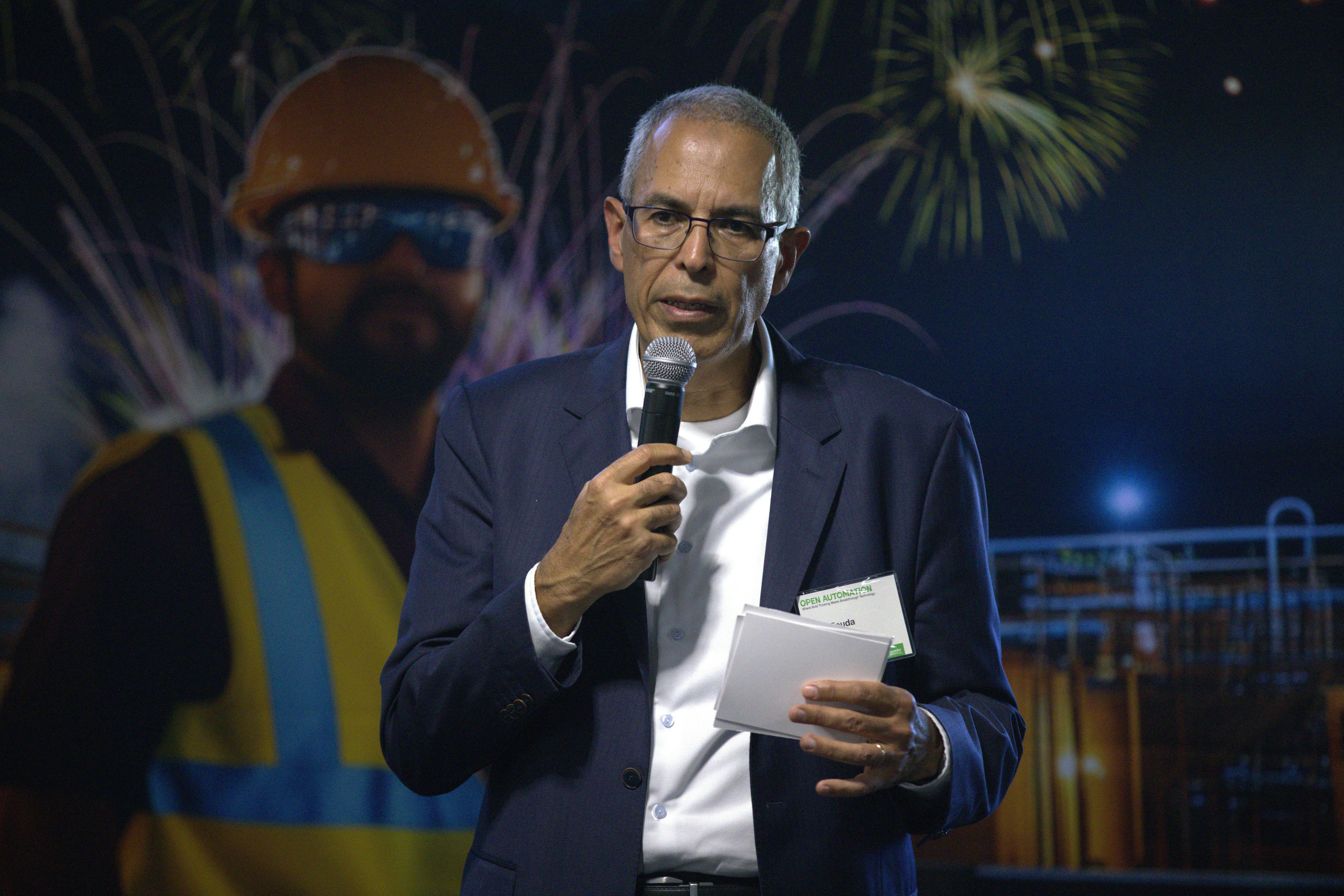 Hany Fouda, process automation SVP at Schneider Electric. Hany Fouda, process automation SVP at Schneider Electric.