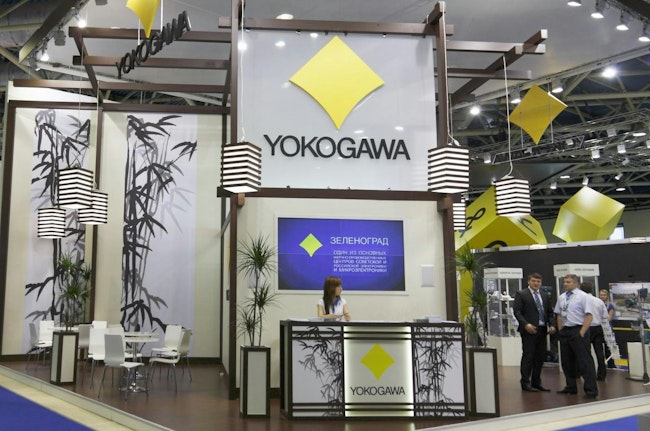 Yokogawa production control systems for various industries at the international exhibition