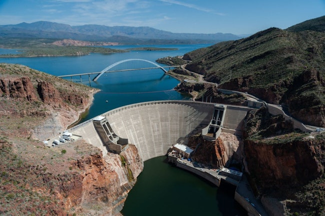 Roosevelt Dam.