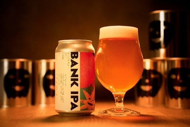 Craft Bank’s Bank IPA won a silver medal at the Japan Great Beer Awards in 2023.