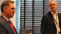 Carlos Villa Rodriguez, Honeywell and John Conboy, Danfoss at Honeywell Users Group 2025 in The Hauge Carlos Villa Rodriguez, Honeywell and John Conboy, Danfoss at Honeywell Users Group 2025 in The Hauge