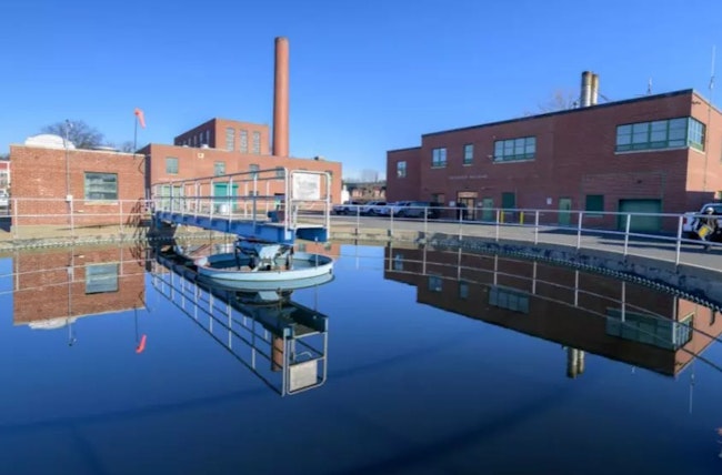 Veolia's wastewater treatment plant in Holyoke, Massachusetts
