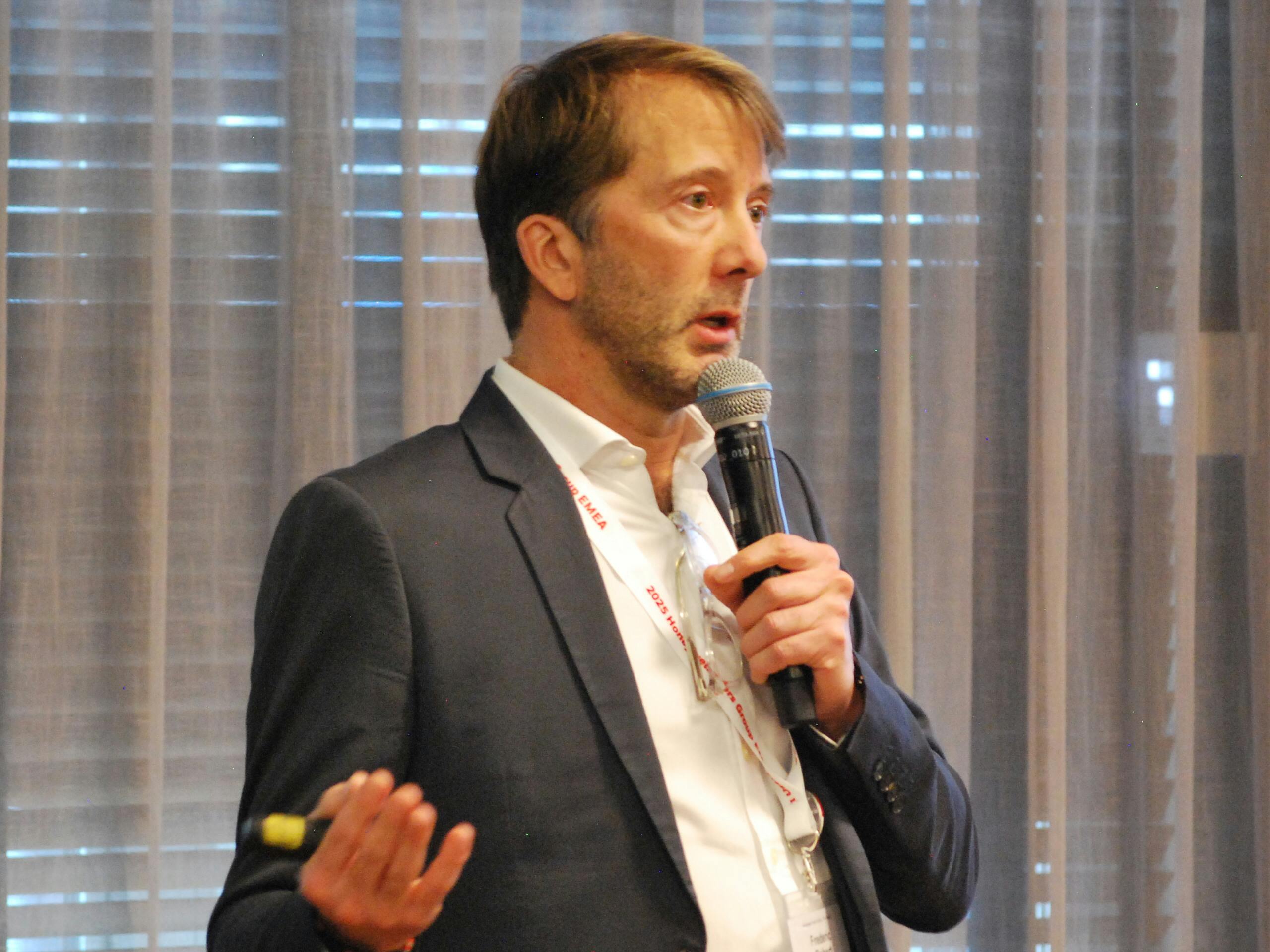 Frederic Robert, TotalEnergies, at Honeywell User Group 2025 in The Hague