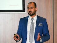 Pranav Bhopatkar, Honeywell, at Honeywell Users Group 2025 in The Hague Pranav Bhopatkar, Honeywell, at Honeywell Users Group 2025 in The Hague