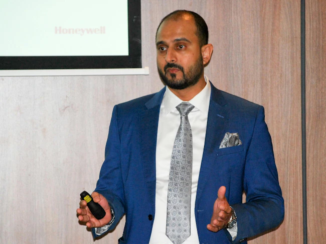 Pranav Bhopatkar, Honeywell, at Honeywell Users Group 2025 in The Hague