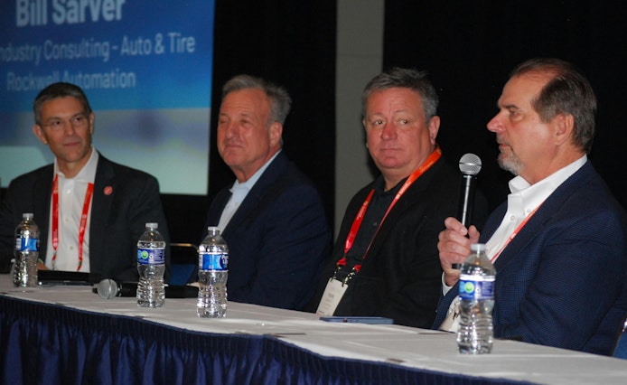 Automotive panel at Rockwell Automation's Automation Fair 2025