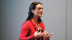 Jessica Morrell, Rockwell Automation, at Rockwell Automation's 2025 Automation Fair Jessica Morrell, Rockwell Automation, at Rockwell Automation's 2025 Automation Fair