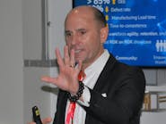 Bob Buttermore, Rockwell Automation, at Rockwell Automation's 2025 Automation Fair Bob Buttermore, Rockwell Automation, at Rockwell Automation's 2025 Automation Fair