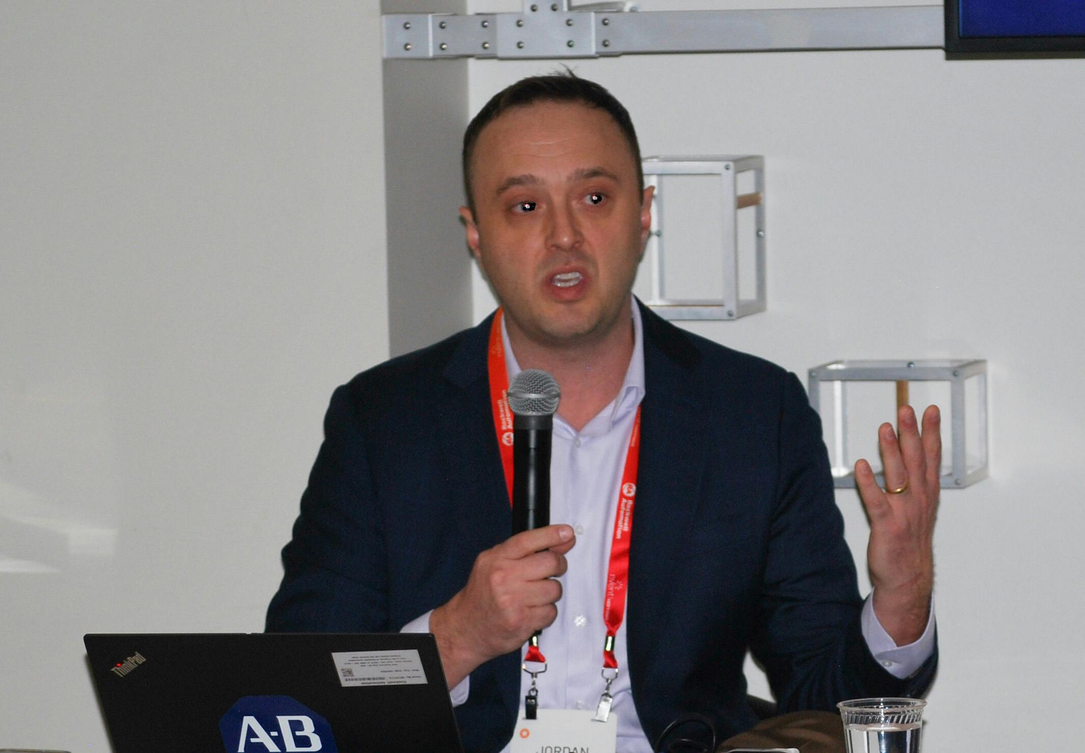Jordan Reynolds, Rockwell Automation, at Rockwell Automation's 2025 Automation Fair