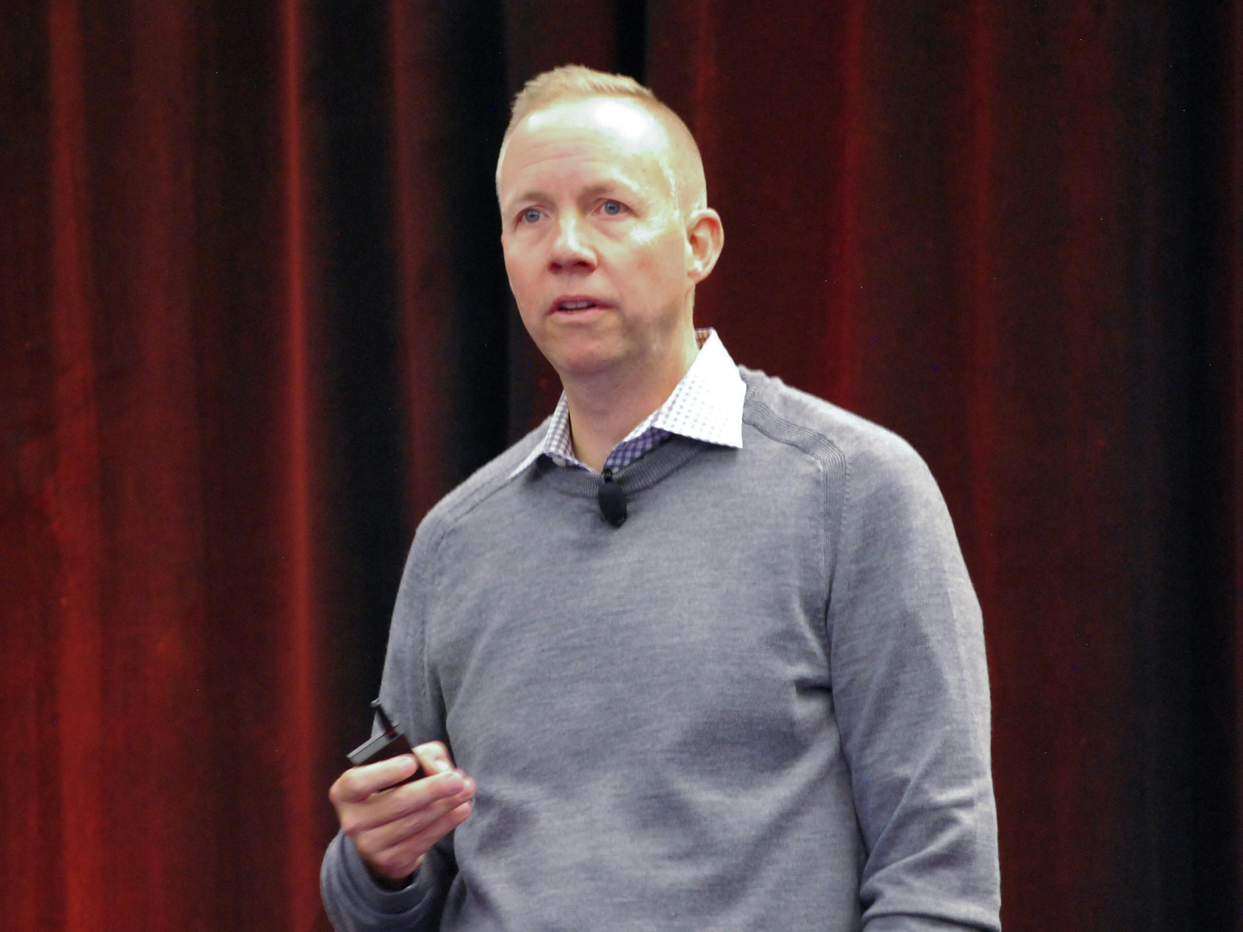 Evan Kaiser, Rockwell Automation, at Rockwell Automation's 2025 Automation Fair