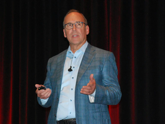 Brian Holte, Rockwell Automation, at Rockwell Automation's 2025 Automation Fair