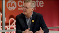 Keith Larson, EndeavorB2B, at Rockwell Automation's 2025 Automation Fair