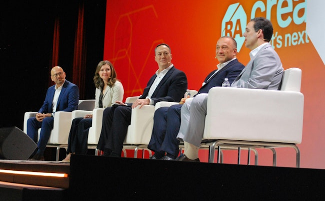 Customer keynote panel at Rockwell Automation's 2025 Automation Fair