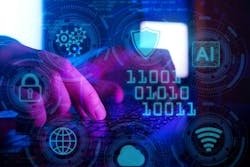 digital transformation, software development and cybersecurity concept in dark neon style, low-level programming language digital transformation, software development and cybersecurity concept in dark neon style, low-level programming language