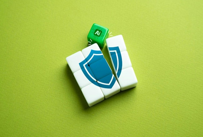 AI artificial intelligence hacks the security system. Breach cybersecurity defenses, exposing vulnerabilities in digital infrastructure. Growing threats from machine learning and automation