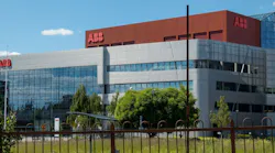 Exterior shot of ABB company office in Ludvika, Sweden