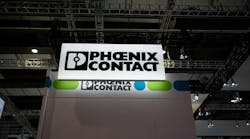 Phoenix Contact booth at Shanghai industrial fair Phoenix Contact booth at Shanghai industrial fair