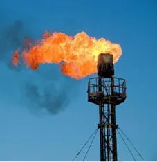 Figure 1: Flares reduce the environmental impact of releasing raw hydrocarbons.