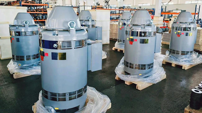 ABB's Vertical Hollow Shaft motors in a facility in Mexico