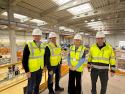 Leaders of the ResponsibleGlass sustainability initiative recently visited the facility that Ciner Glass is building in Lommel, Belgium. Leaders of the ResponsibleGlass sustainability initiative recently visited the facility that Ciner Glass is building in Lommel, Belgium.