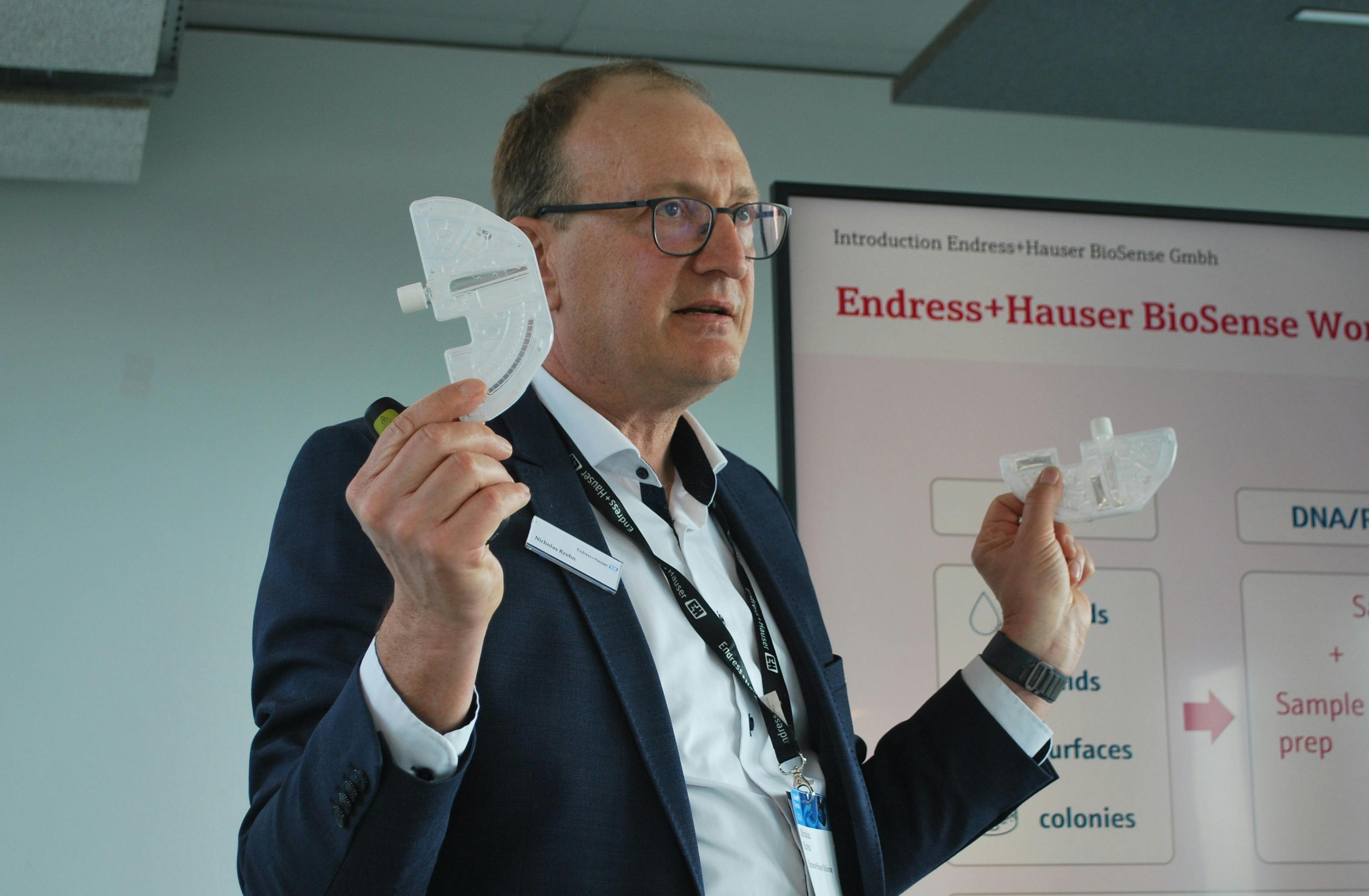 'You can readily monitor your water systems and mitigate any risks.' - Dr. Nicholas Krohn, managing director, Endress+Hauser BioSense