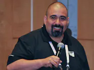 Israel Leon, console training specialist at Chevron’s Richmond facility Israel Leon, console training specialist at Chevron’s Richmond facility