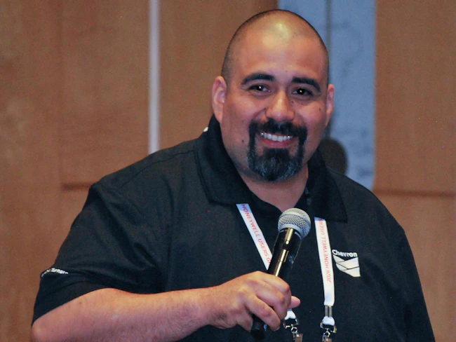 Israel Leon, console training specialist at Chevron&rsquo;s Richmond facility