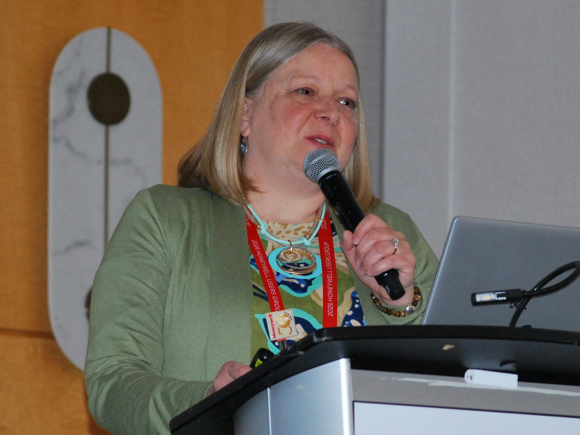Jennifer Prgesa, offering manager for the Honeywell workforce competency line