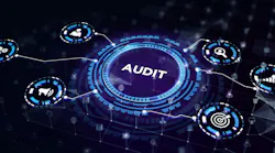 Business, Technology, Internet and network concept. Audit business and finance concept. 3d illustration