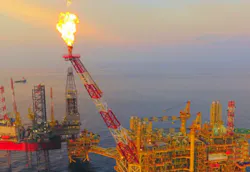 Figure 1: System integrator Drakken recently automated the flare-gas monitoring and emissions-reduction system for an oil and gas producer in Egypt, so its facility and offshore wellheads in the Gulf of Suez could generate carbon-offset credits. CarbonAi provided data management for real-time monitoring and forecasting of emissions reductions and crediting revenues. This solution was enabled by Emerson’s CPL410 edge controller. Together, they deployed a robust data trail that increases the client’s chances for successful credit verification, and avoids costly, onsite visits, manual data recording and error corrections. Figure 1: System integrator Drakken recently automated the flare-gas monitoring and emissions-reduction system for an oil and gas producer in Egypt, so its facility and offshore wellheads in the Gulf of Suez could generate carbon-offset credits. CarbonAi provided data management for real-time monitoring and forecasting of emissions reductions and crediting revenues. This solution was enabled by Emerson’s CPL410 edge controller. Together, they deployed a robust data trail that increases the client’s chances for successful credit verification, and avoids costly, onsite visits, manual data recording and error corrections.