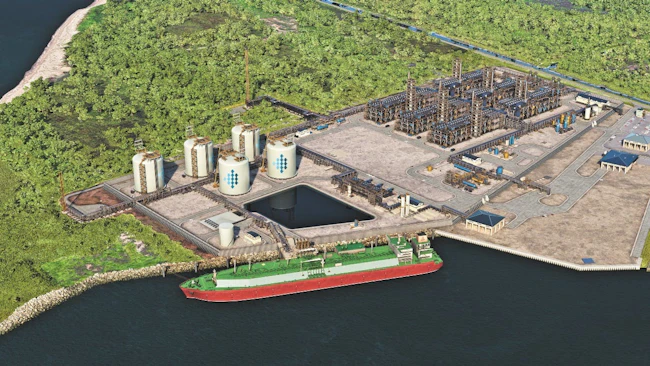 Commonwealth LNG export terminal