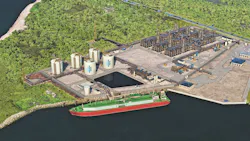 Commonwealth LNG export terminal