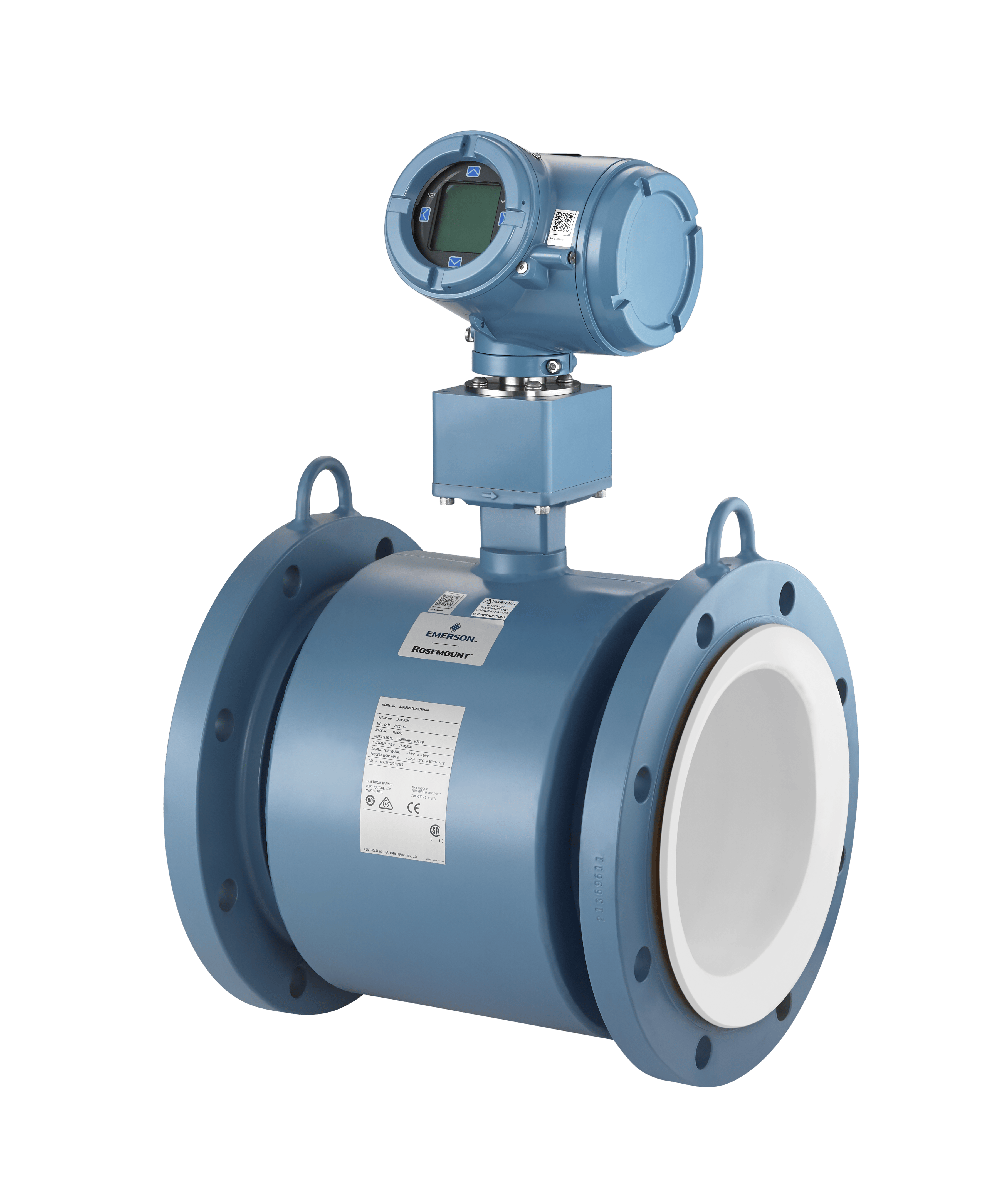 Rosemount 8795 magnetic flow sensor. Source: Emerson