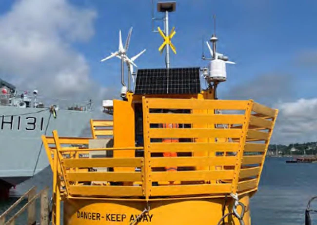 Bilfinger's Normally Unmanned Installation (NUI) buoy anchored offshore.