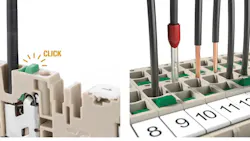 SNAP IN technology delivers gains from faster wiring times, with a single termination completed in just one second.