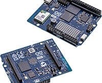 Arduino's UNO Q 200 microcontroller against a white background