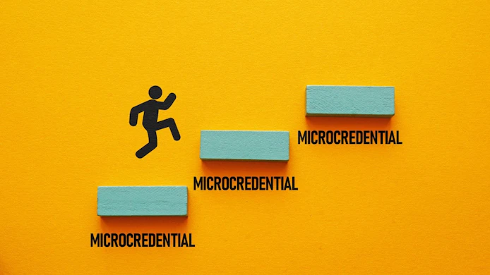 Micro-Credentials and Skills Based Education, digital badges, workforce upskilling and reskilling, professional development, career advancement, competency based learning and future skills
